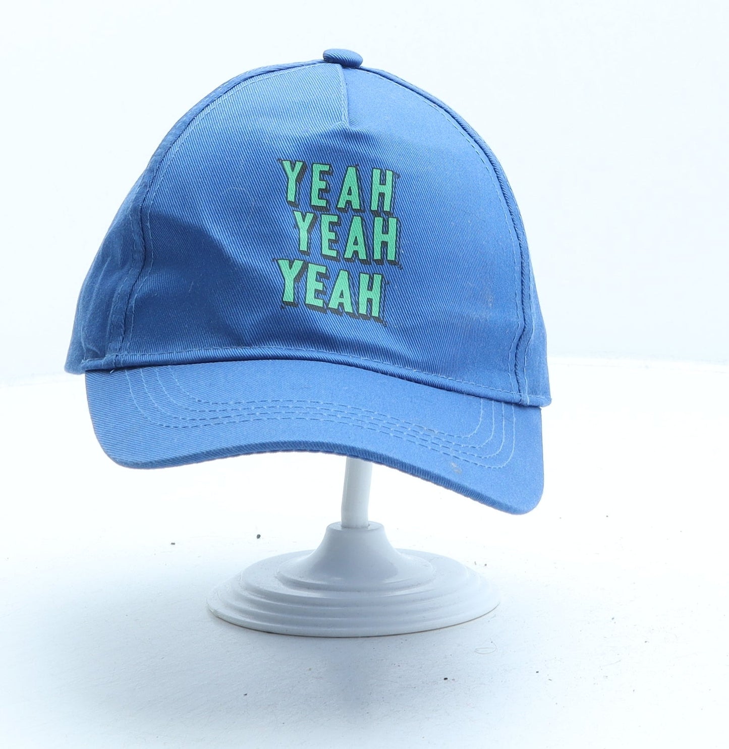 Primark Boys Blue Cotton Baseball Cap One Size