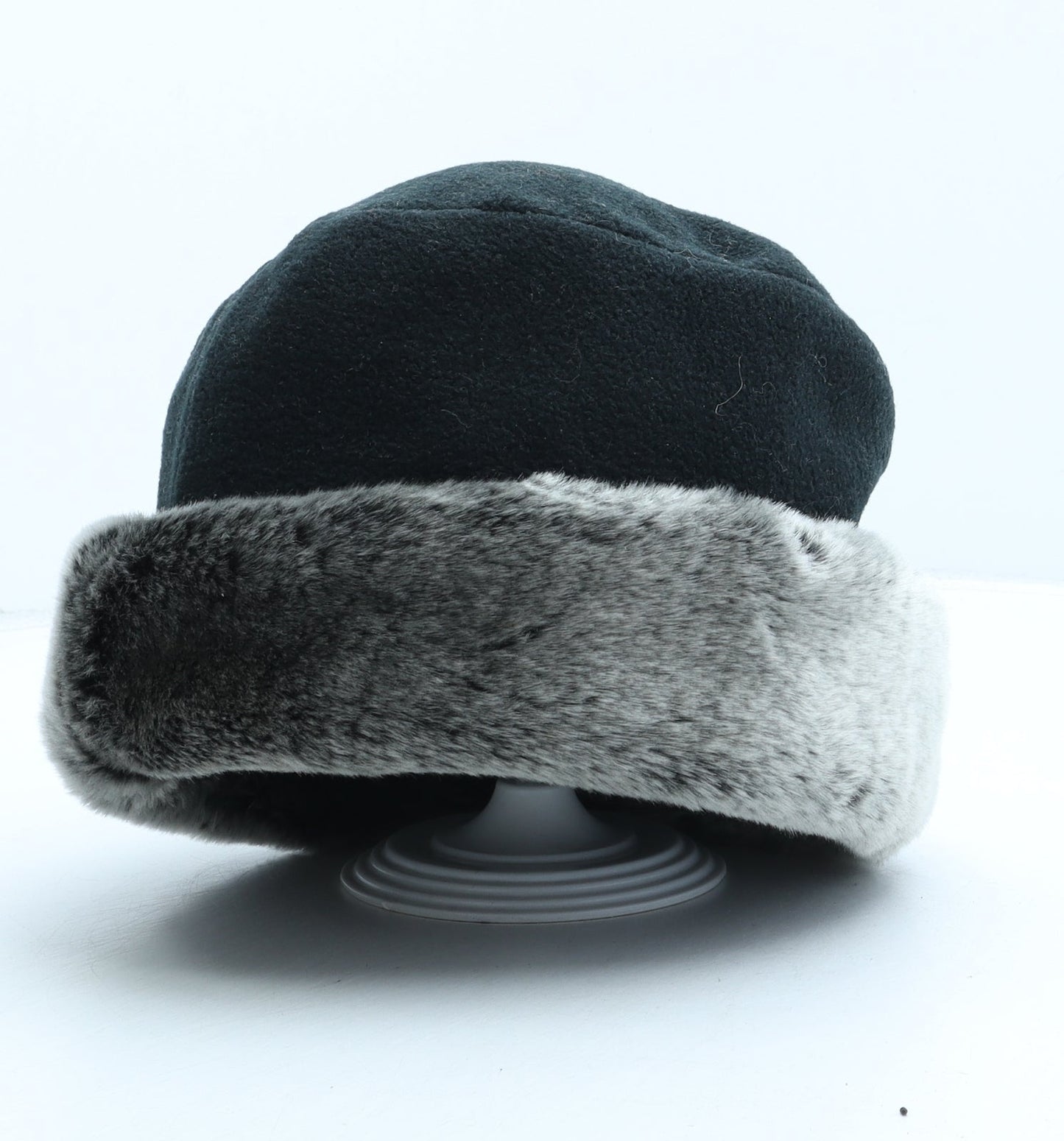 Preworn Womens Black Polyester Cloche One Size