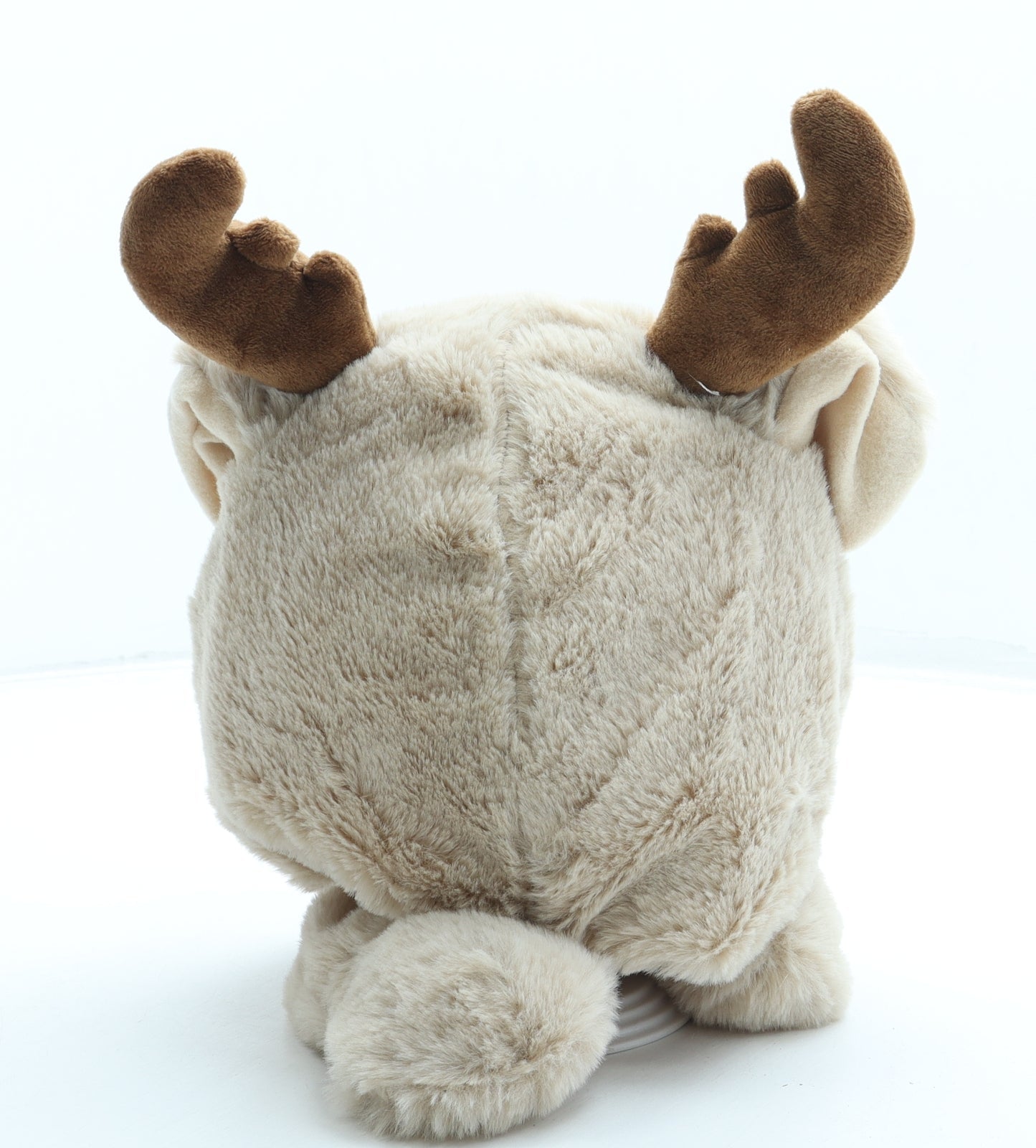 Primark Girls Beige Polyester Bonnet One Size - Reindeer