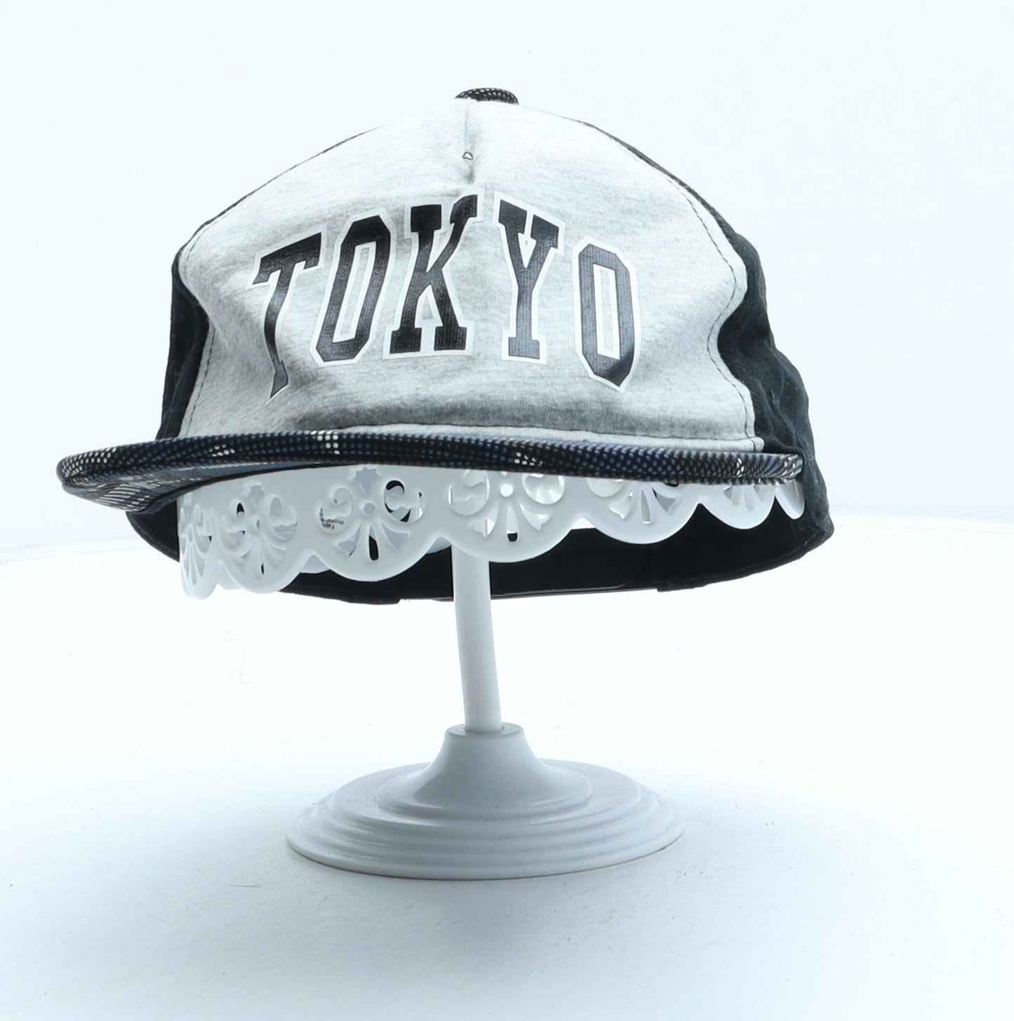 F&F Boys Black Camouflage Polyester Snapback One Size - Tokyo