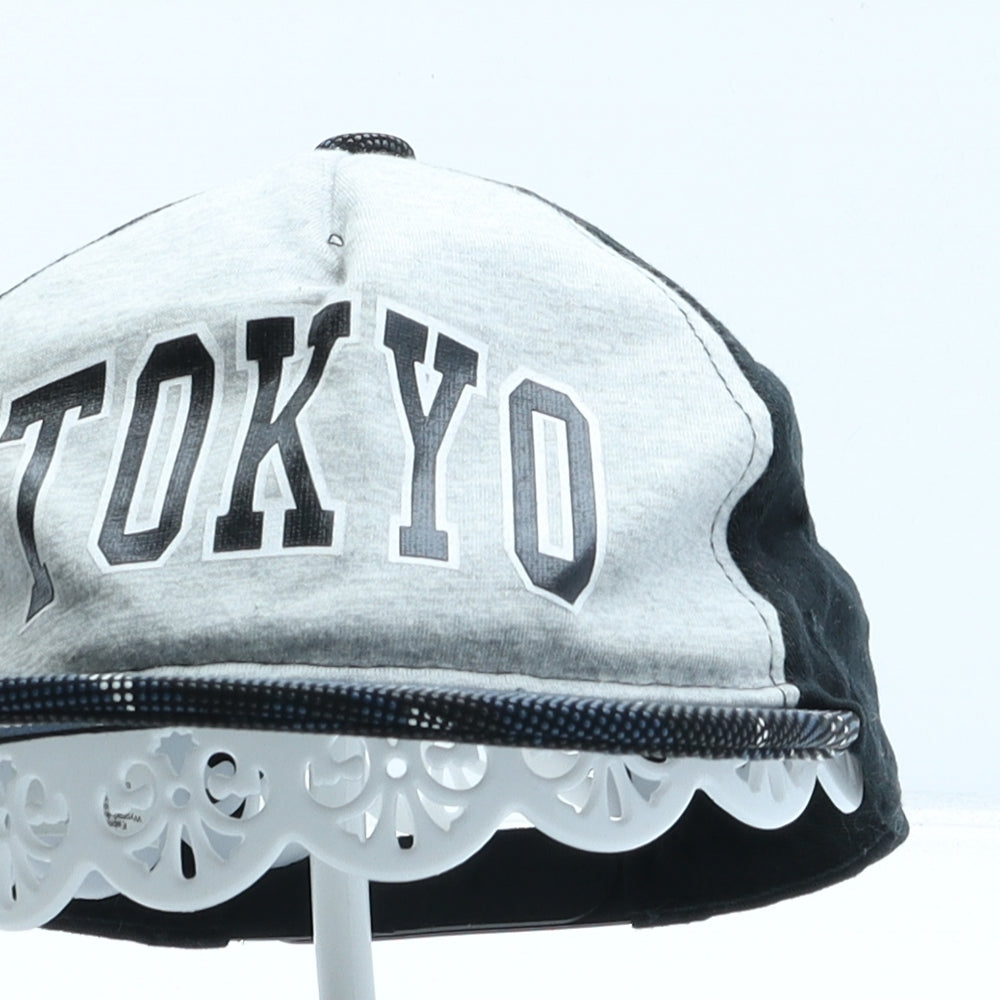 F&F Boys Black Camouflage Polyester Snapback One Size - Tokyo