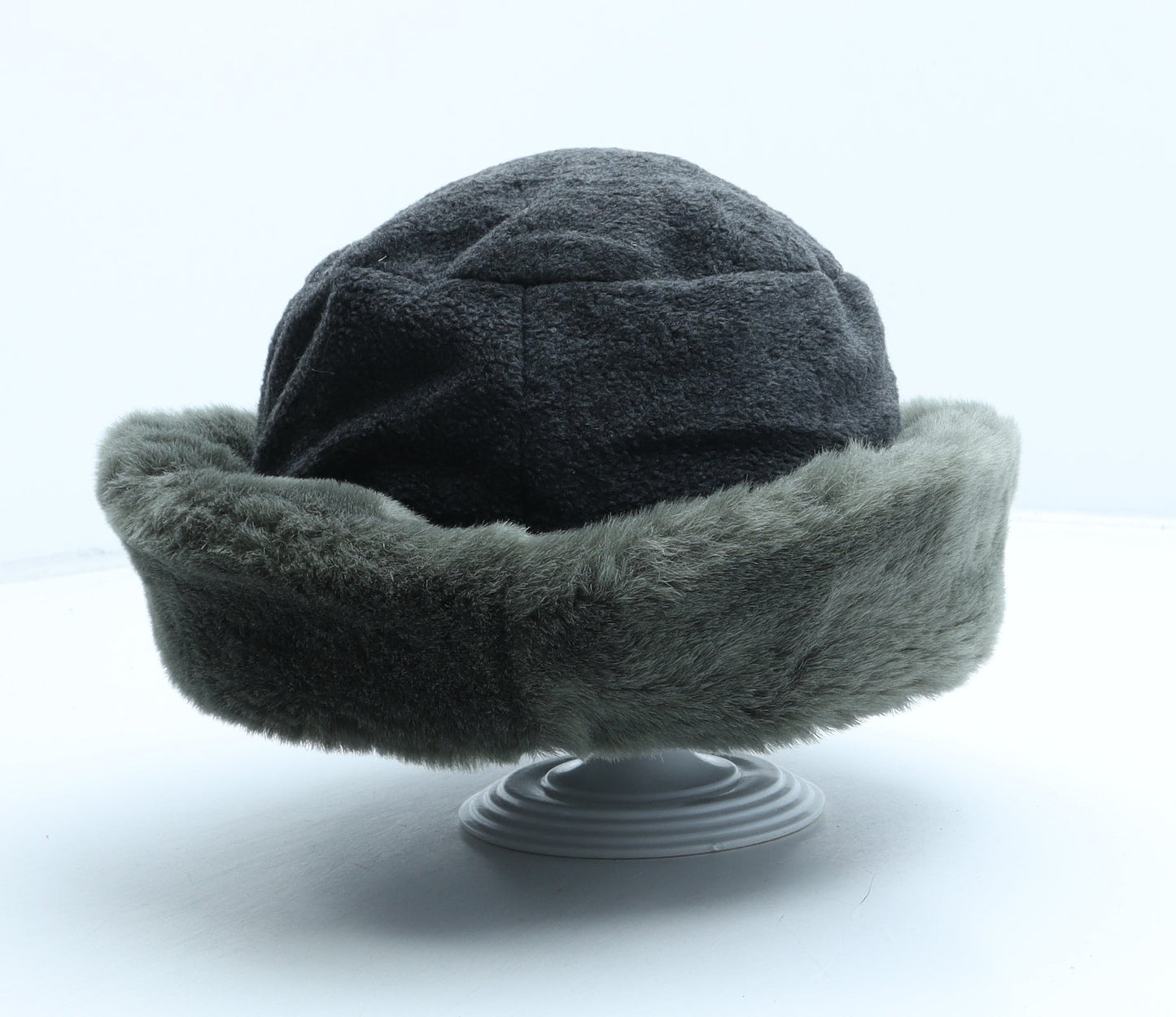 Preworn Womens Grey Polyester Cloche One Size