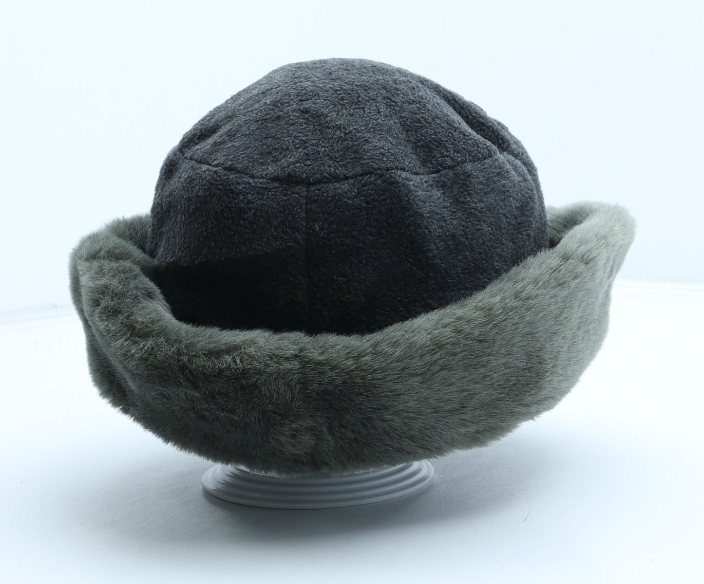 Preworn Womens Grey Polyester Cloche One Size