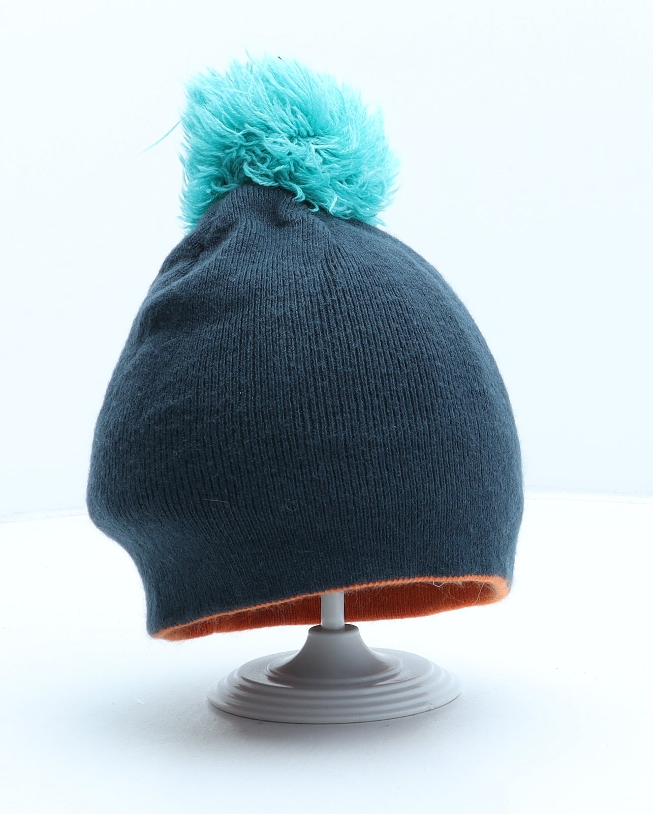 George Boys Green Acrylic Bobble Hat One Size