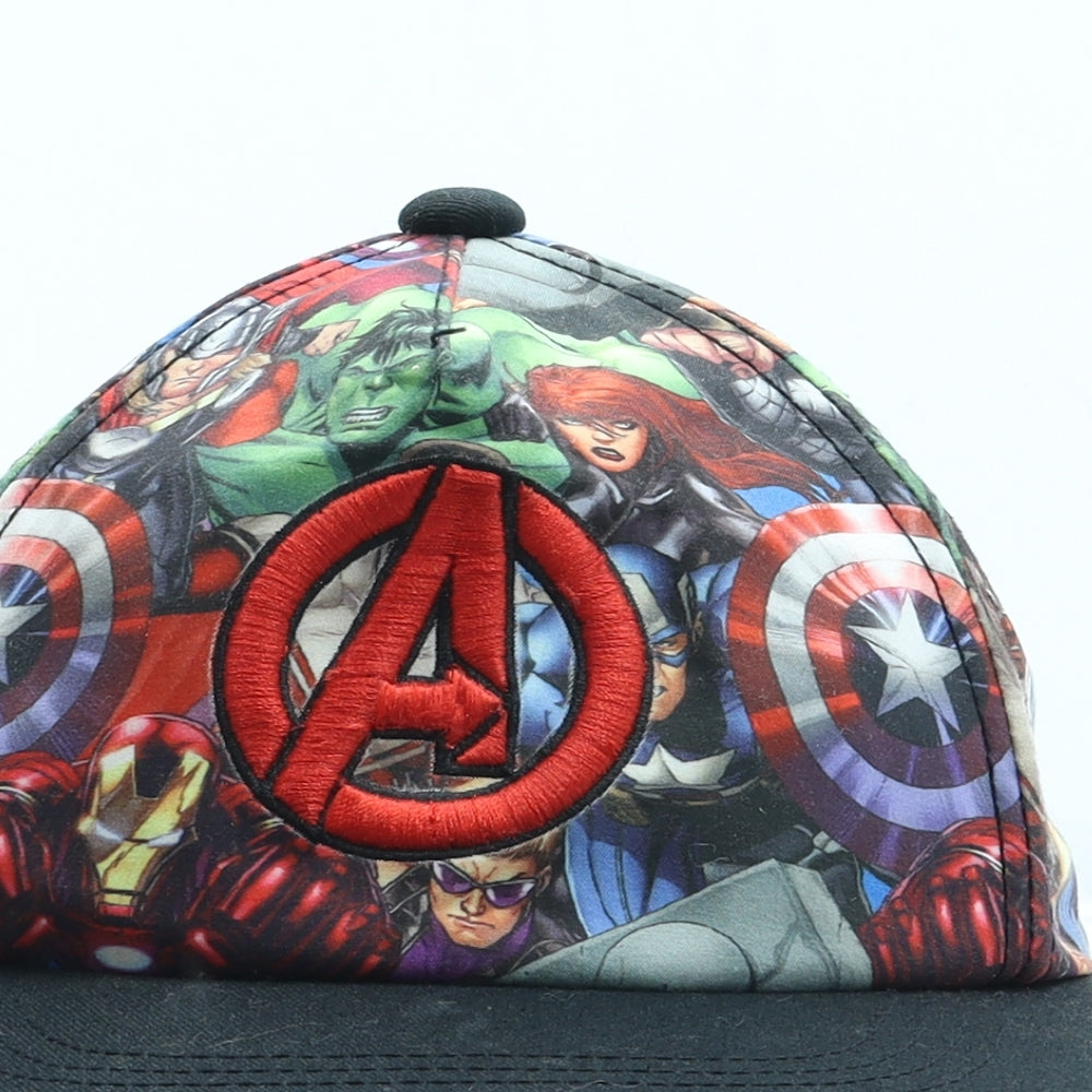 George Boys Multicoloured Geometric Cotton Snapback Size Adjustable - Marvel Size 4-8 Years
