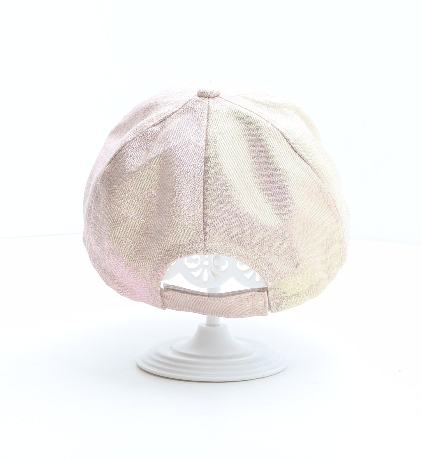 Primark Girls Pink Viscose Baseball Cap One Size - Size 10+ years