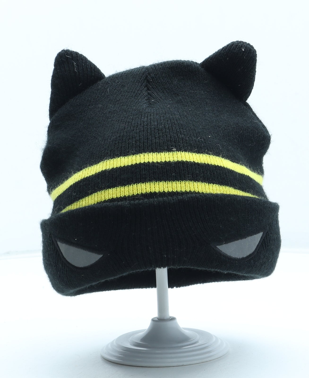 Primark Boys Black Acrylic Beanie One Size