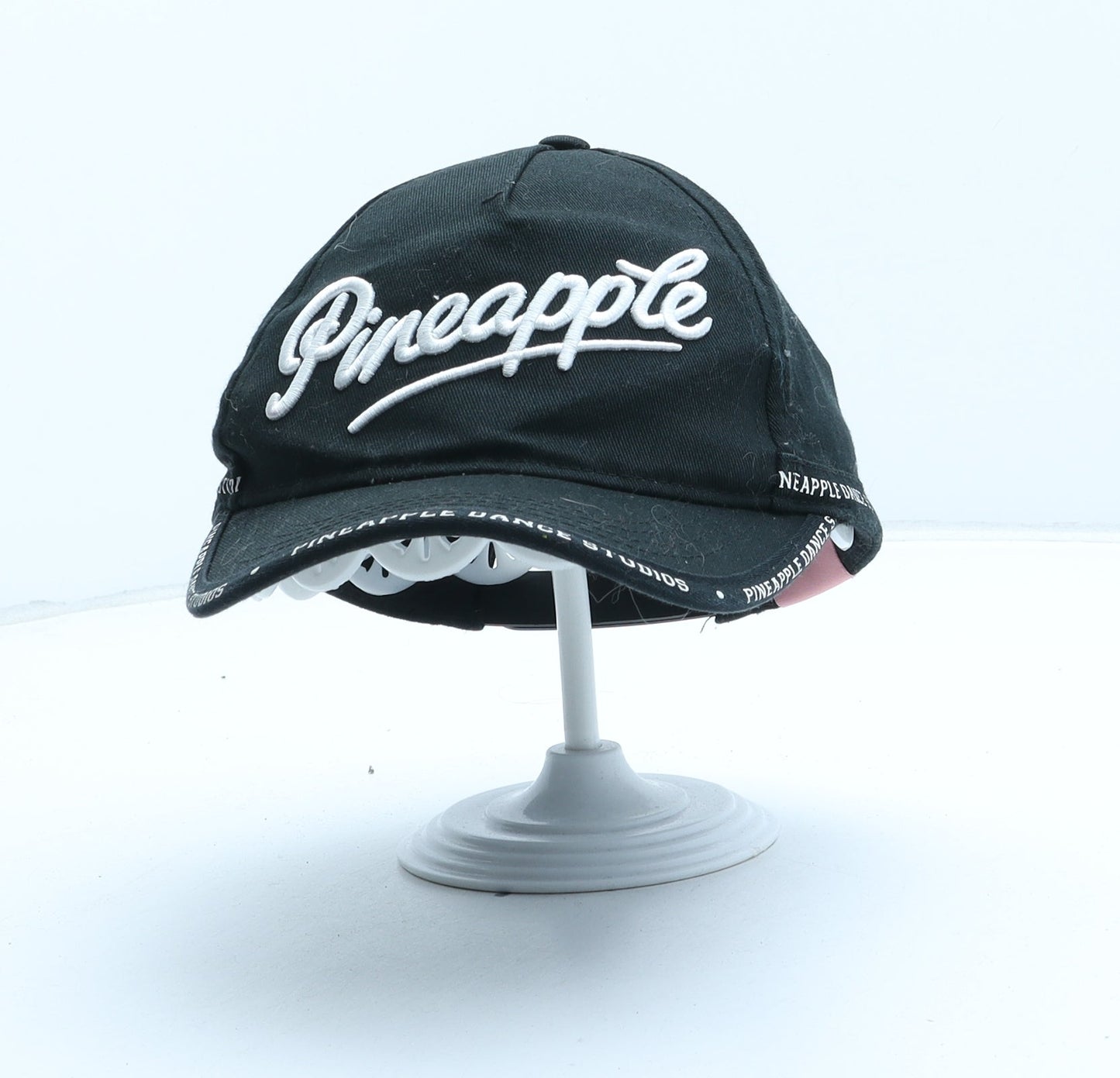 Primark Girls Black Cotton Snapback Size Adjustable - UK Size 4-7 Years