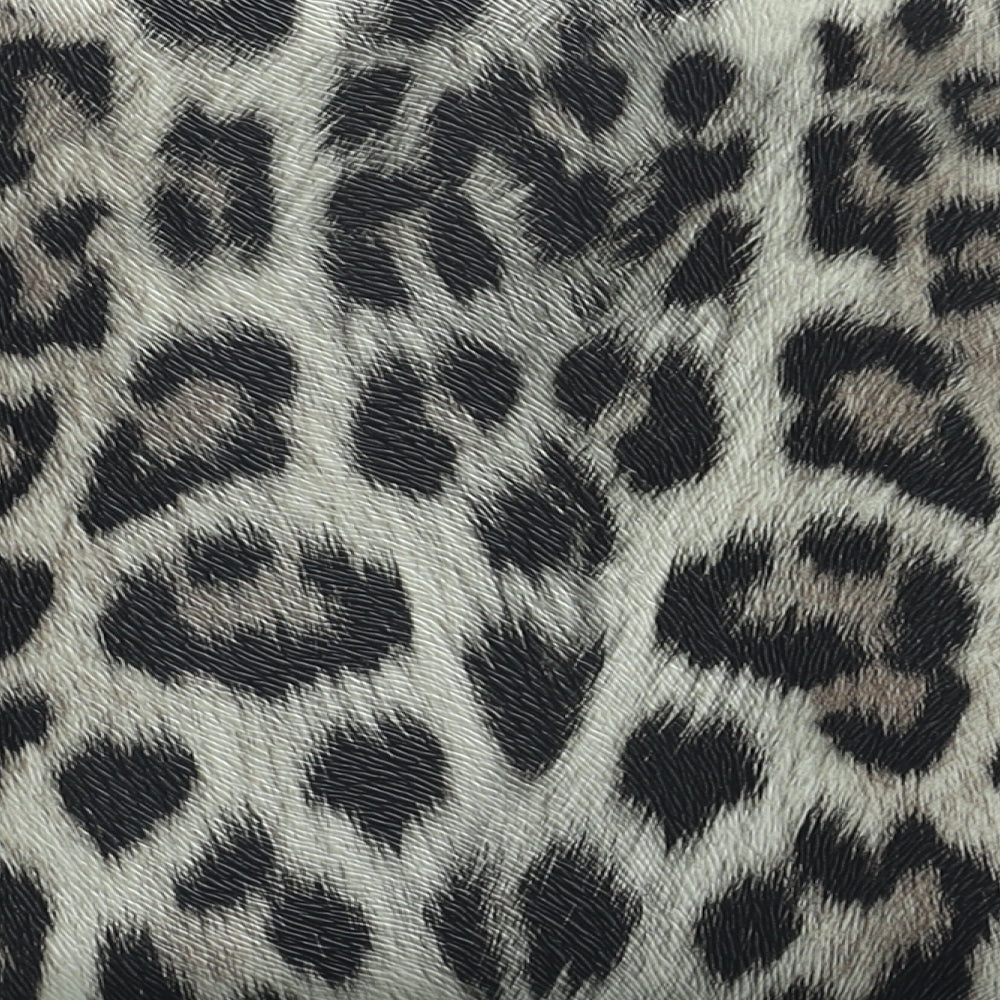 Primark Womens Brown Animal Print Polyurethane Clutch Size Small - Leopard Pattern