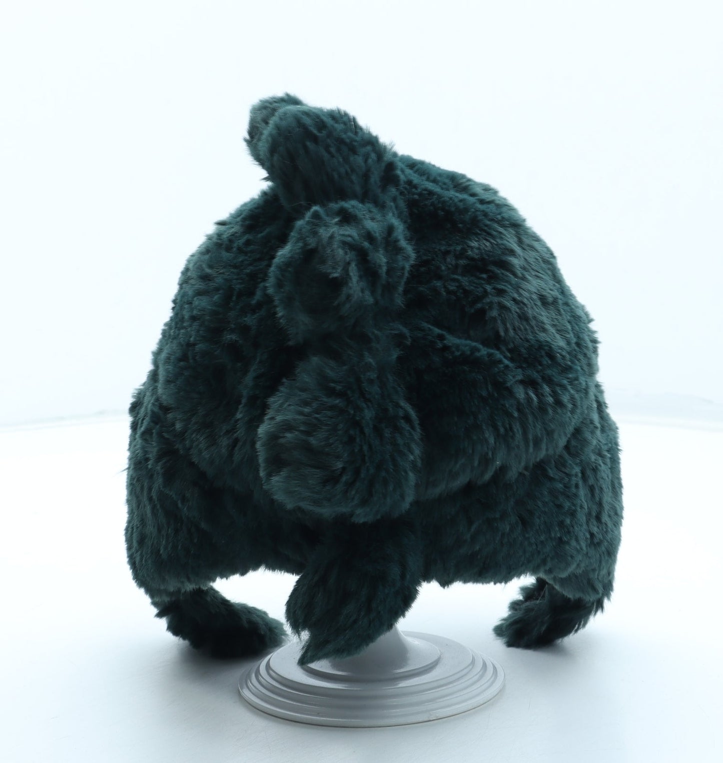 George Boys Green Acrylic Trapper Hat Size S - Dinosaur Detail UK Size 1-3 Years