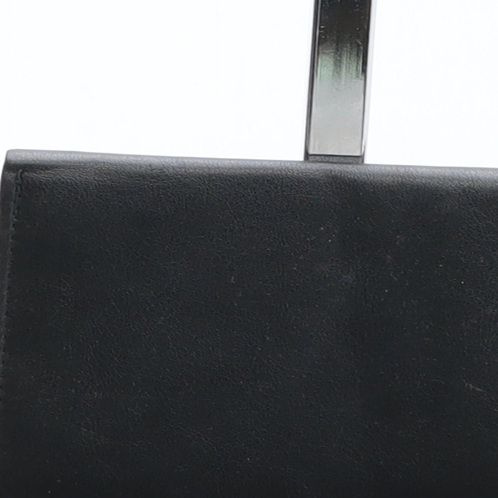 Preworn Mens Black Leather Wallet