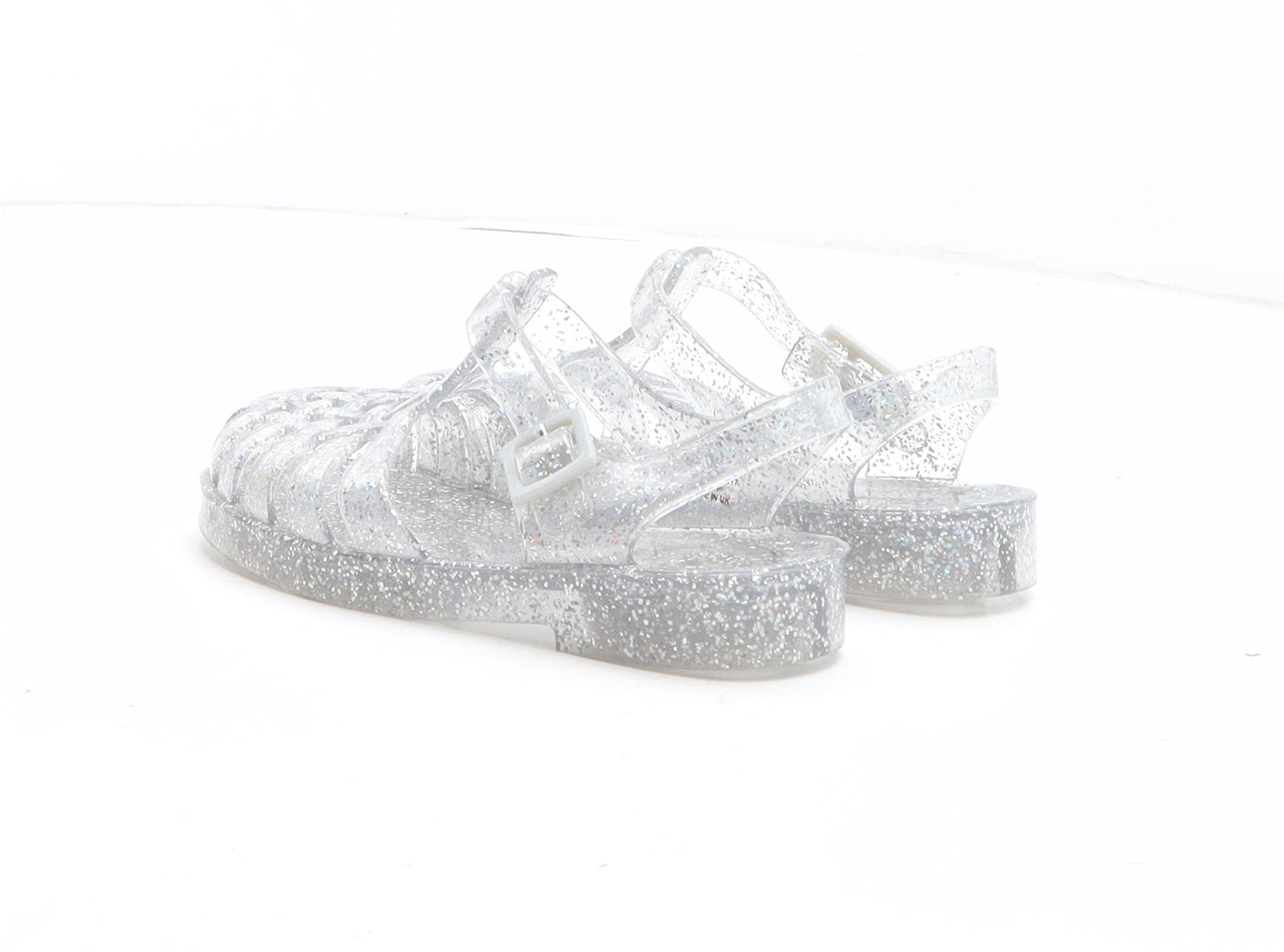 George Girls Clear Synthetic Fisherman Sandal UK 9