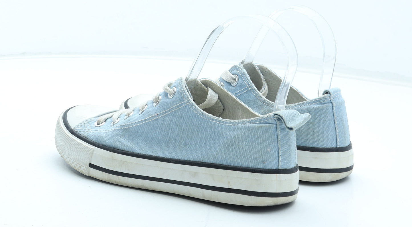 Primark Womens Blue Polyester Trainer UK