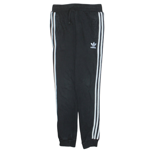 Adidas 90's 3 Stripes Casual Joggers / Sweatpants 24 Black TESTCLUB