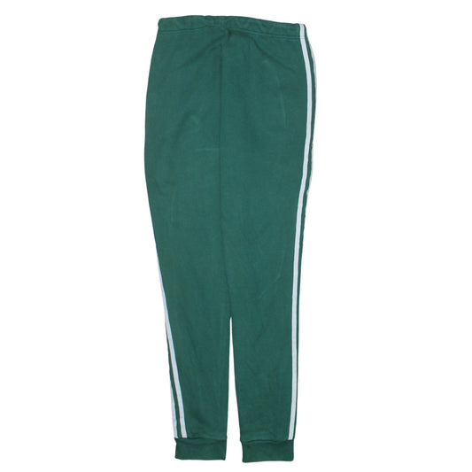Adidas 90's 3 Stripes Casual Joggers / Sweatpants 28 Green TESTCLUB