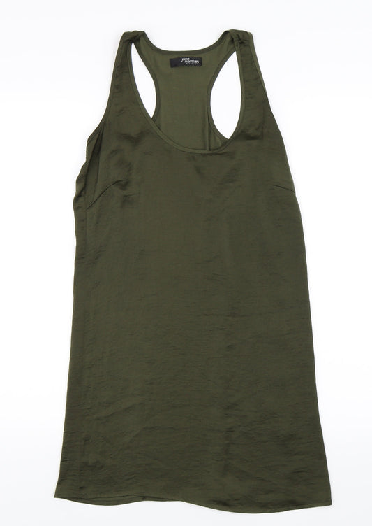 Jane Norman Womens Green   Slip Dress  Size 6