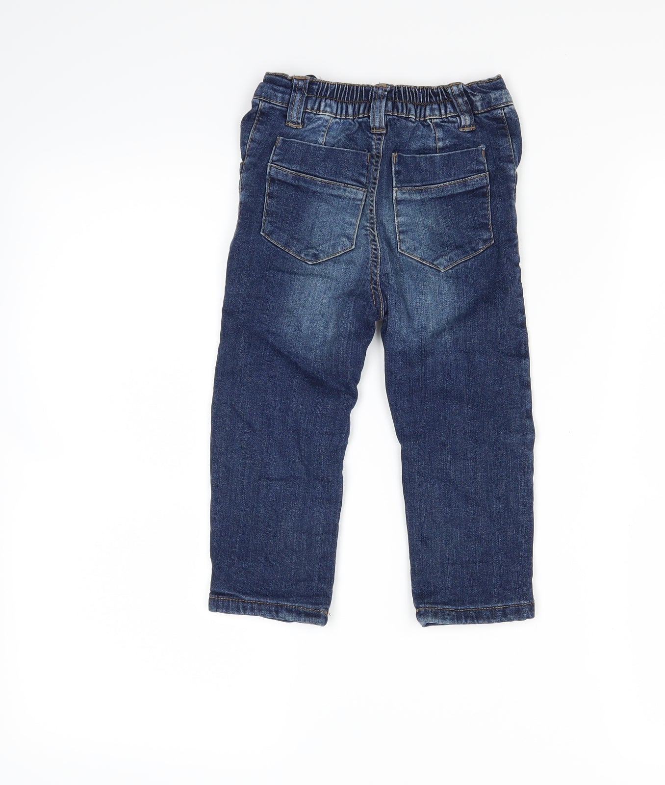 Primark Boys Blue  Denim Straight Jeans Size 2 Years