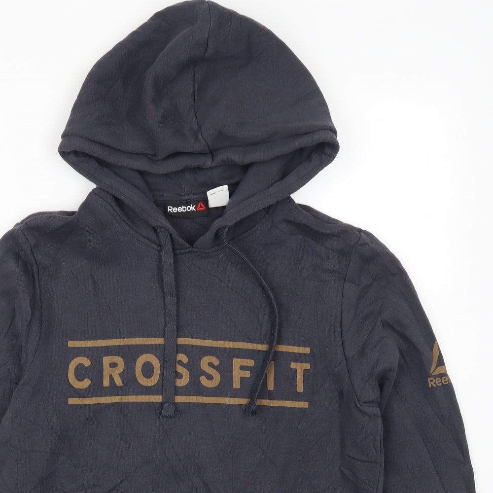 Reebok Mens Blue   Pullover Hoodie Size XS  - Virtuosity CF CrossFit
