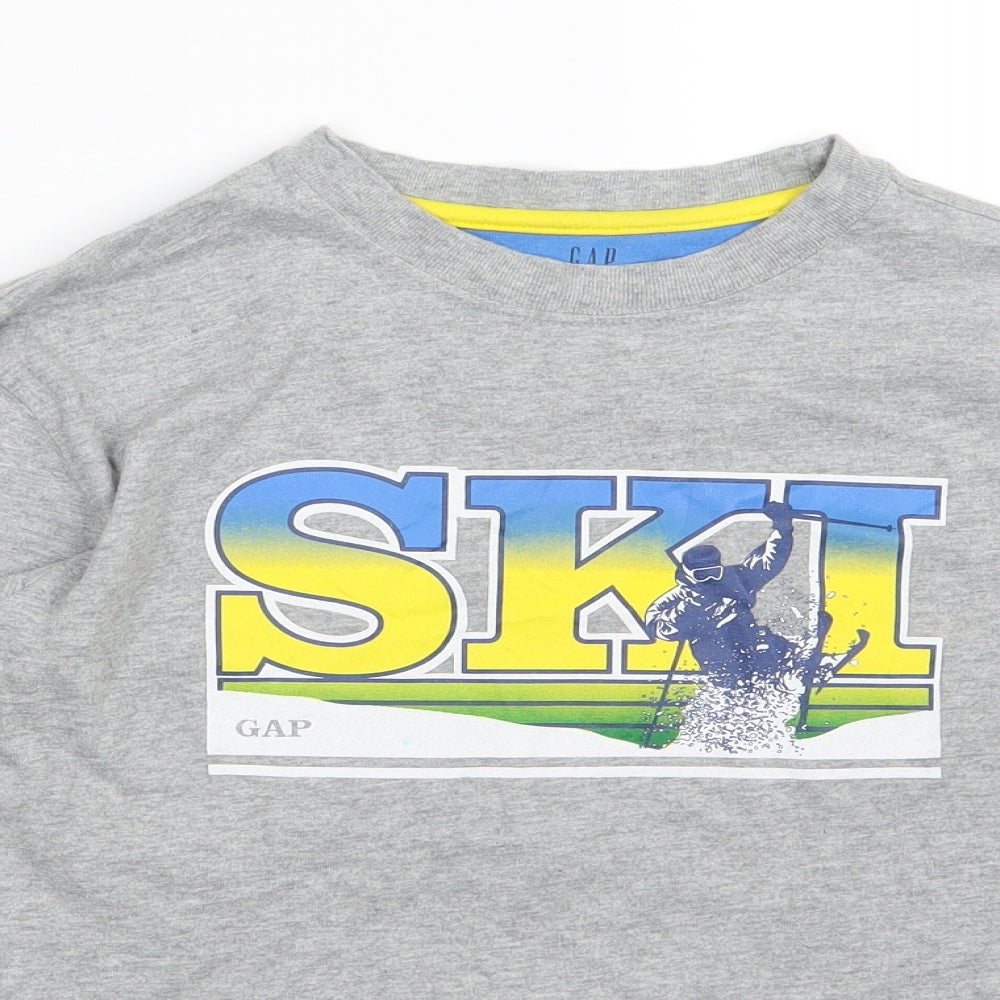 Gap Boys Grey   Basic T-Shirt Size M