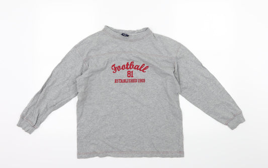 Gap Boys Grey   Pullover Sweatshirt Size 7-8 Years