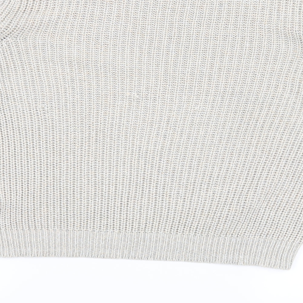 H&M Womens Beige   Pullover Jumper Size M