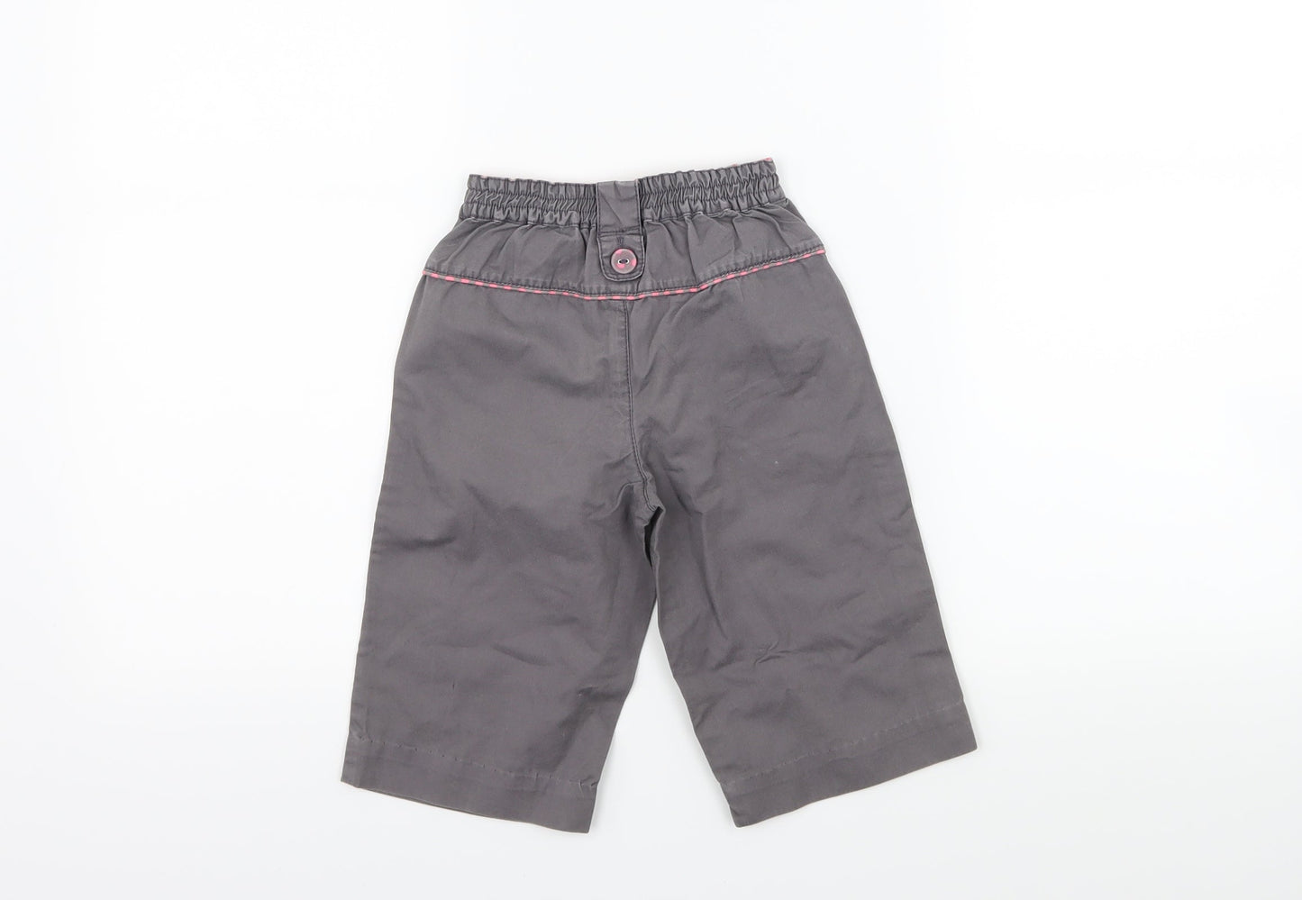 dpam Girls Grey   Cargo Trousers Size 18 Months