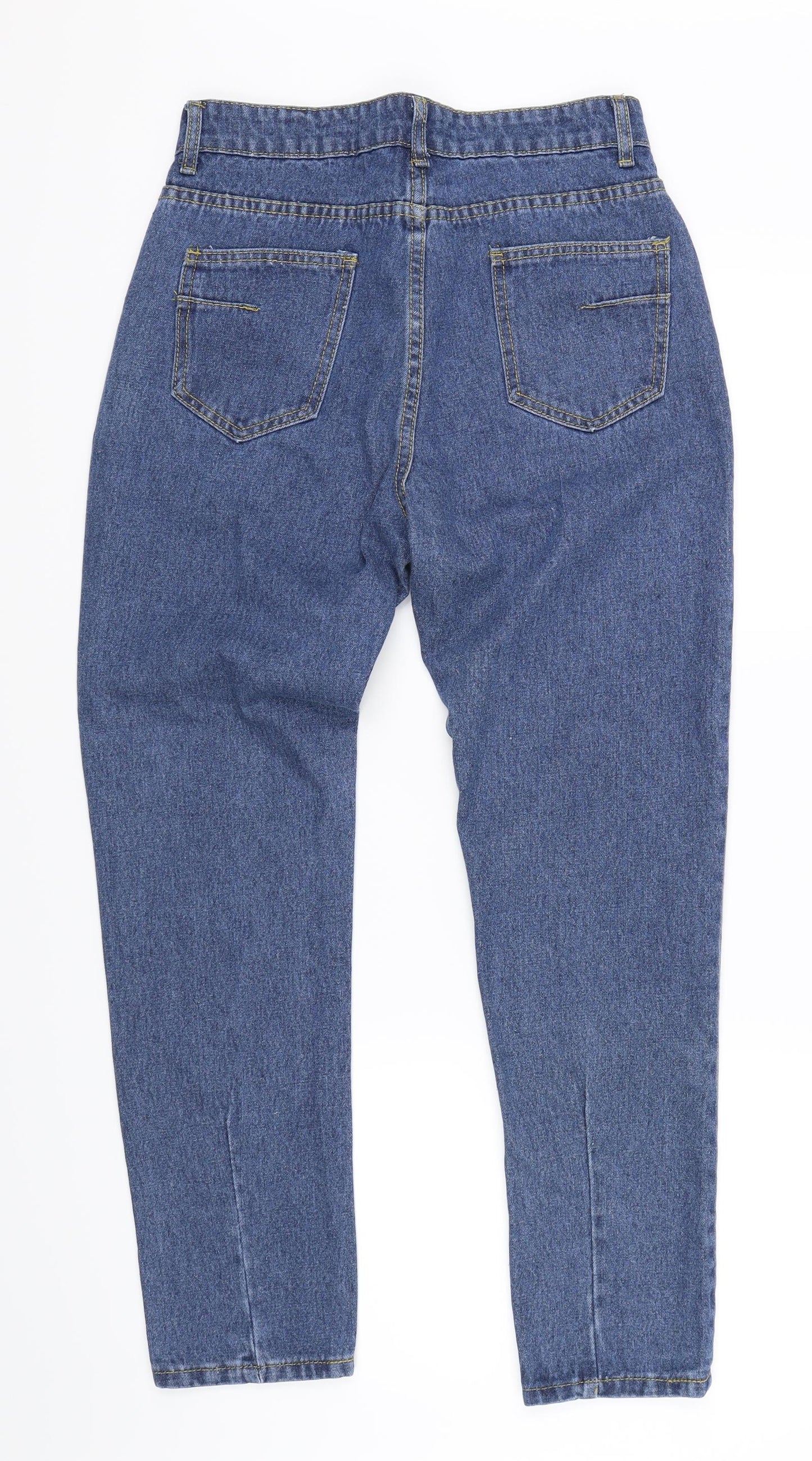 Preworn Womens Blue   Skinny Jeans Size M L26 in