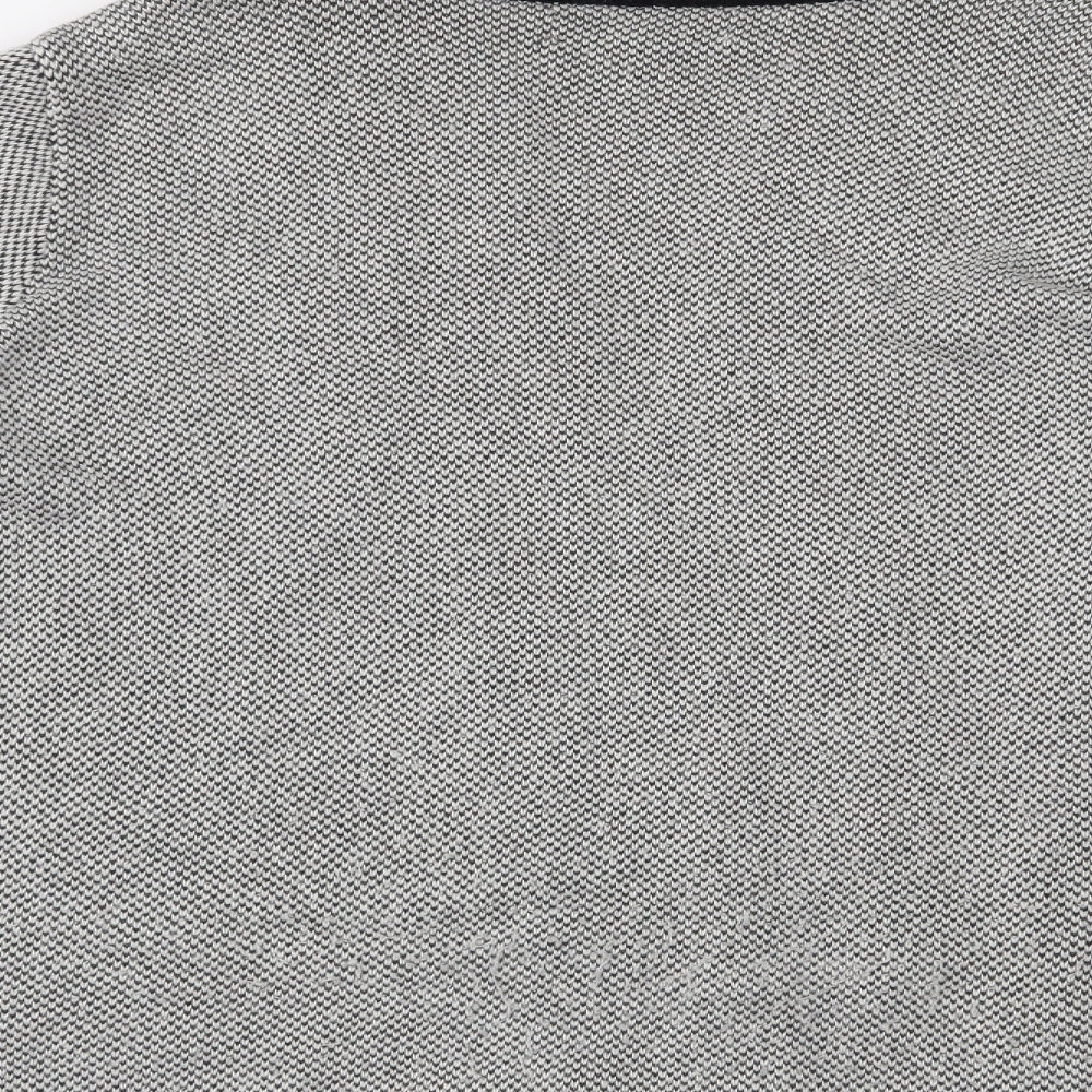 Jones New York Womens Grey   Cardigan Jumper Size L