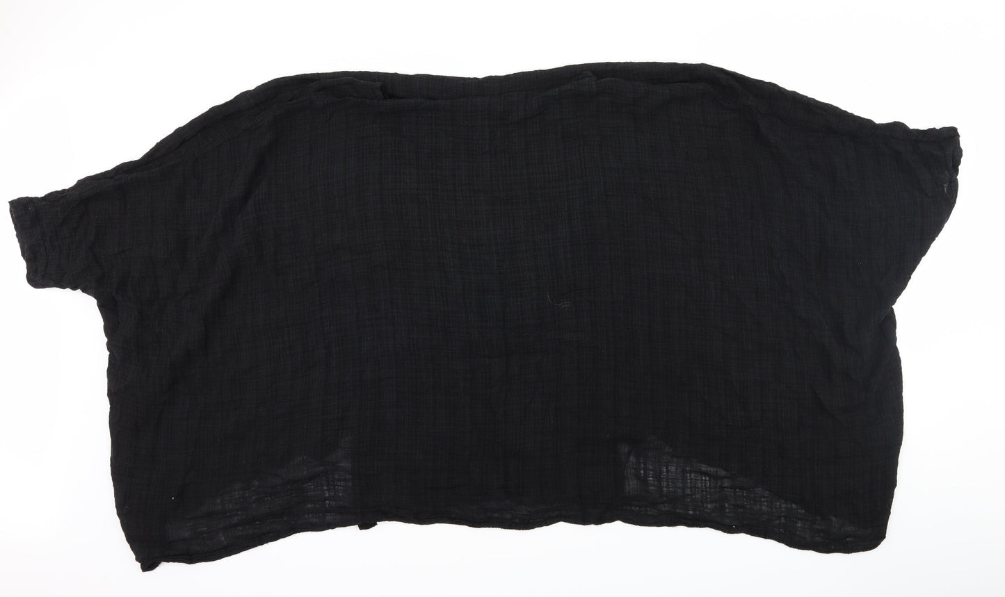 Preworn Womens Black   Basic T-Shirt Size 8