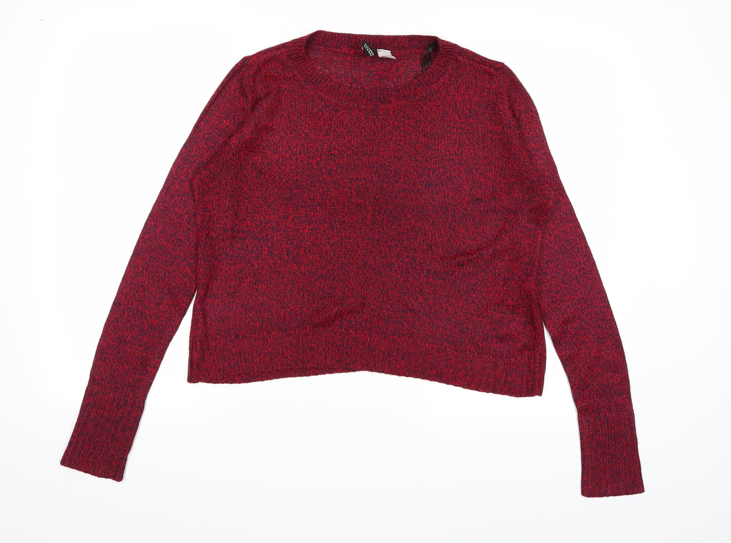 Divided by H&M Womens Red  Knit Pullover Jumper Size S