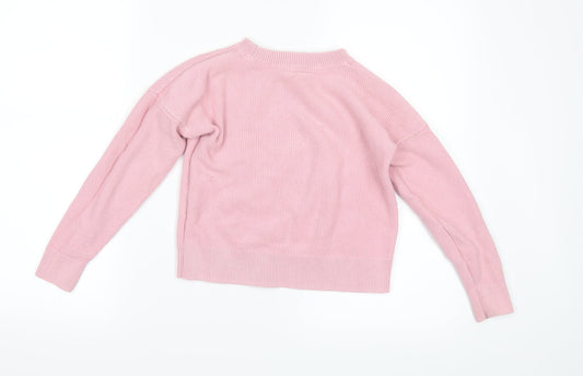 Gap Girls Pink   Pullover Jumper Size M  - Unicorn