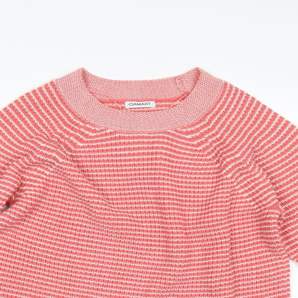 Damart Womens Orange   Pullover Jumper Size 12