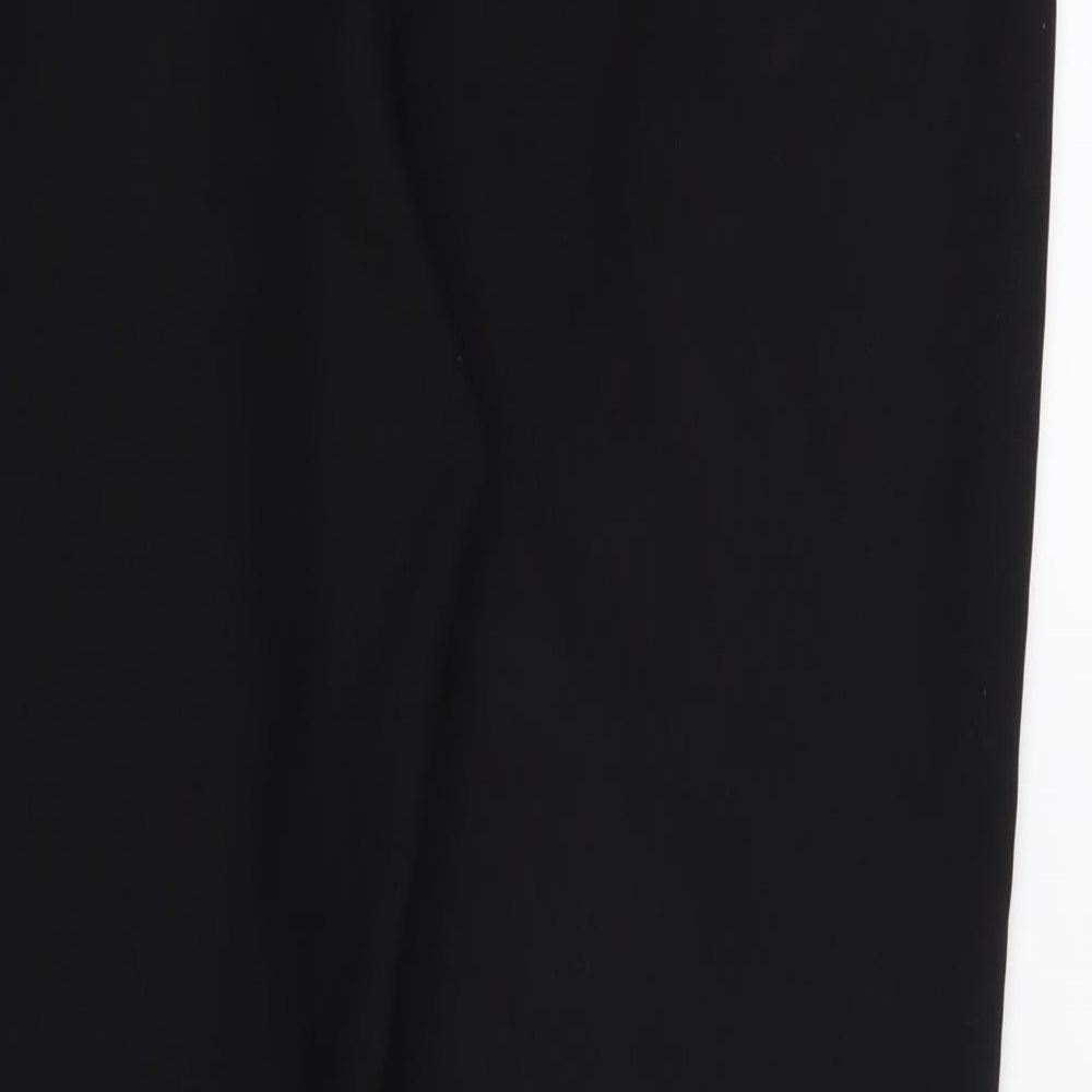 F&F Womens Black   Trousers  Size 12 L28 in