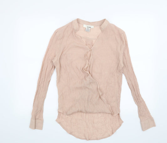 Preworn Womens Pink   Basic Blouse Size S