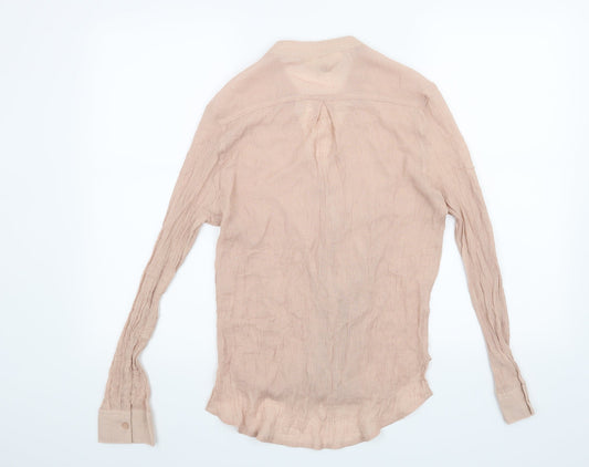 Preworn Womens Pink   Basic Blouse Size S