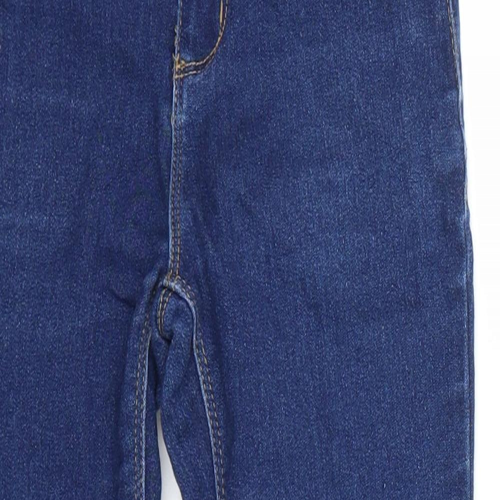 Preworn Girls Blue   Straight Jeans Size 6 Years