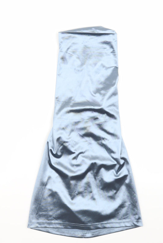 Miss pap Womens Silver   A-Line  Size 8