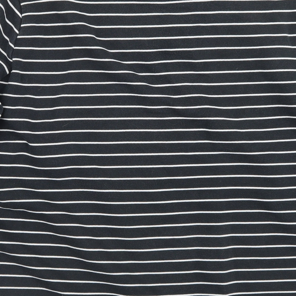 Cotton Traders Womens Blue Striped  Pullover Jumper Size L