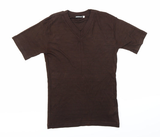 Flotta Dimare Womens Brown   Basic Polo Size S