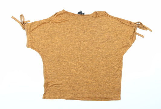 New Look Womens Orange   Basic T-Shirt Size M