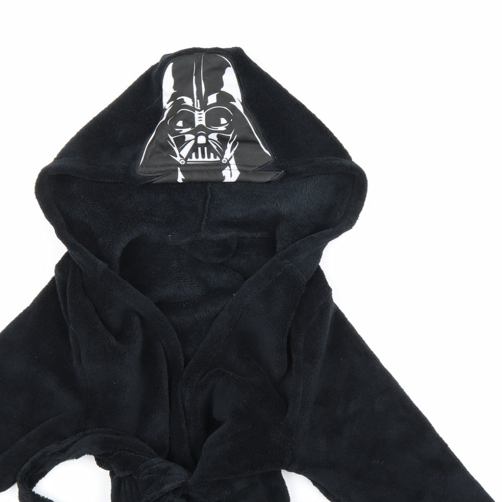 Preworn Boys Black    Robe Size 5-6 Years