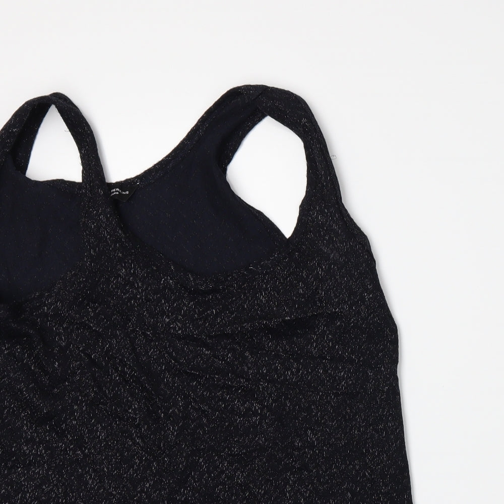 Dorothy Perkins Womens Black   Basic Tank Size 16