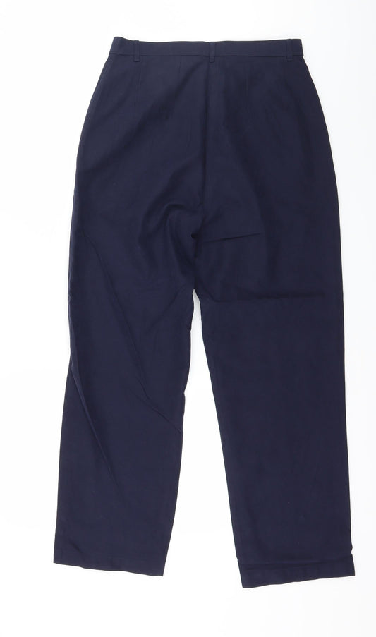 Preworn Womens Blue   Trousers  Size 10 L26 in