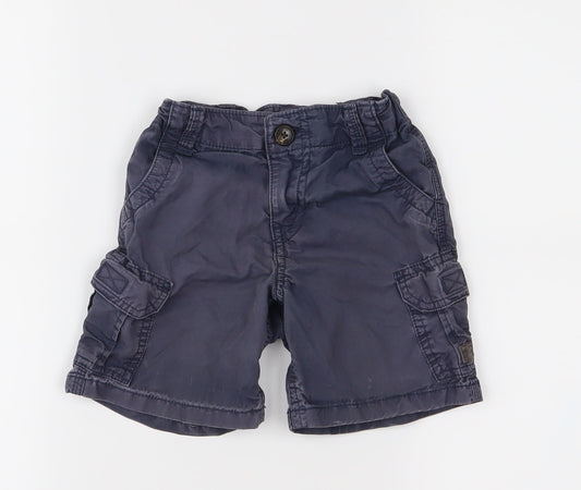 Gap Boys Blue  Denim Cargo Shorts Size 3 Years