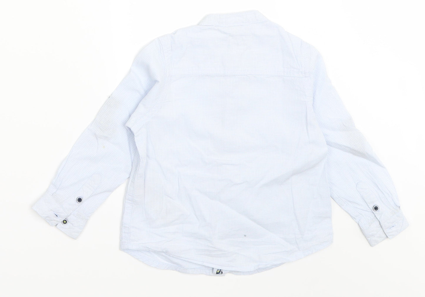 Sergent Major  Boys Blue   Jersey Button-Up Size 3 Years