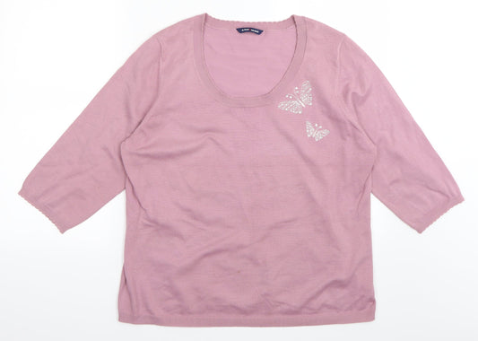 East coast  Womens Purple   Pullover Jumper Size 20