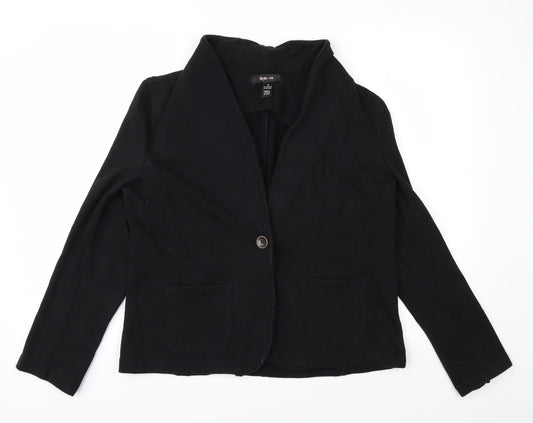 Style&co. Womens Black   Jacket  Size M