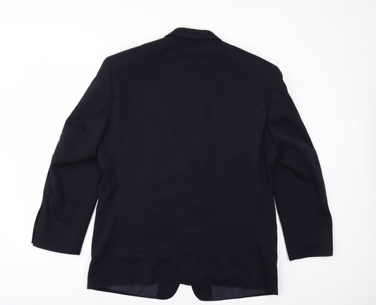 BHS Mens Blue   Jacket Suit Jacket Size 42