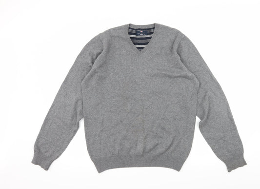 Marks and Spencer Mens Green  Knit Pullover Jumper Size S