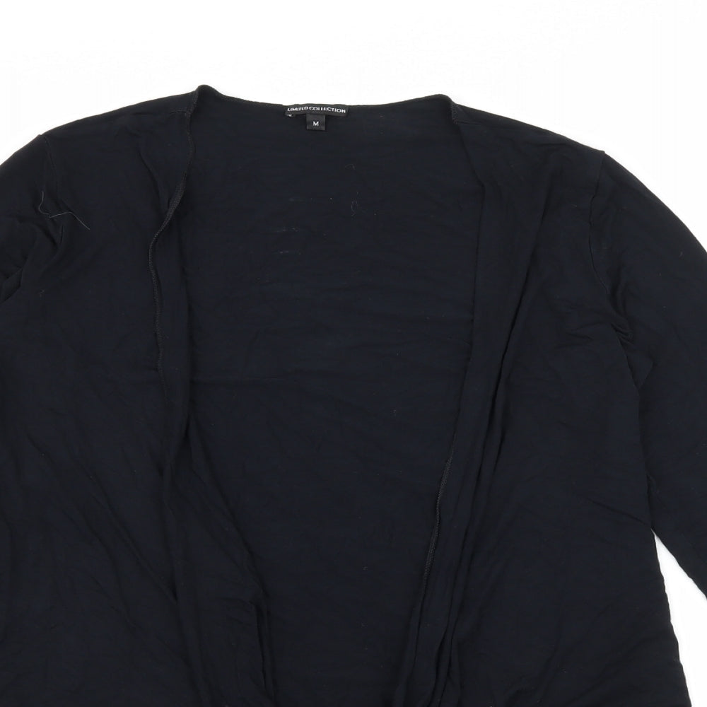 Limited Collection Womens Black  Jersey Cardigan Jumper Size M